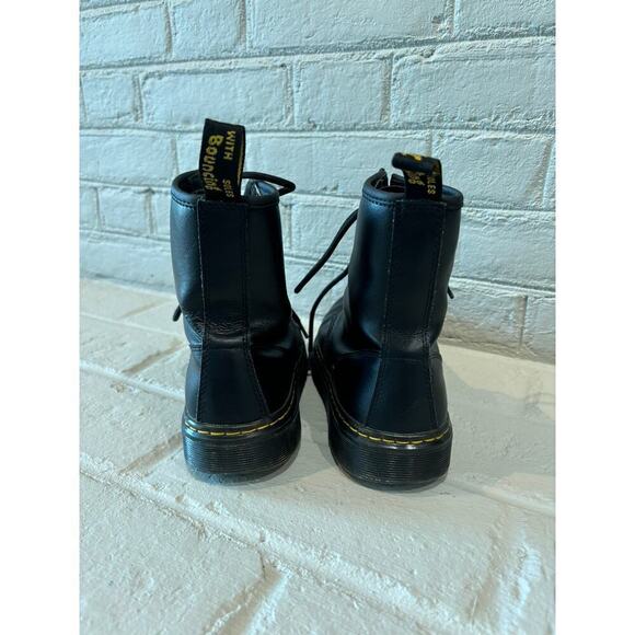 Dr. Martens Zavala Combat Boot Leather Black - Picture 6 of 8